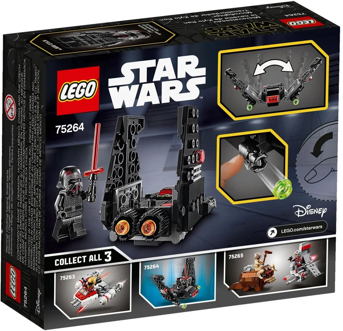 LEGO Star Wars 75264 Kylo Ren's Shuttle Microfighter set, image 5