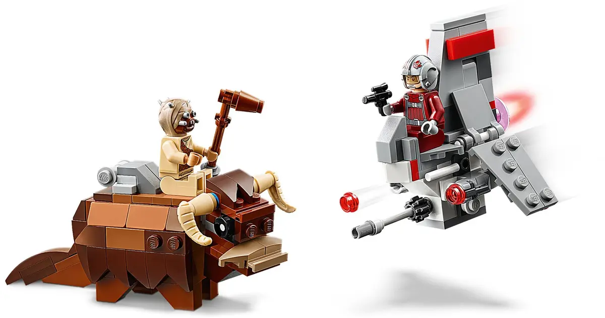 LEGO Star Wars 75265 T-16 Skyhopper vs Bantha Microfighters set, image 3
