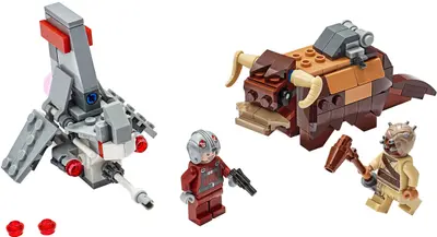 LEGO Star Wars 75265 T-16 Skyhopper vs Bantha Microfighters set