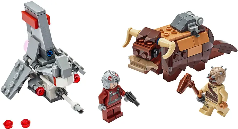 LEGO Star Wars 75265 T-16 Skyhopper vs Bantha Microfighters set