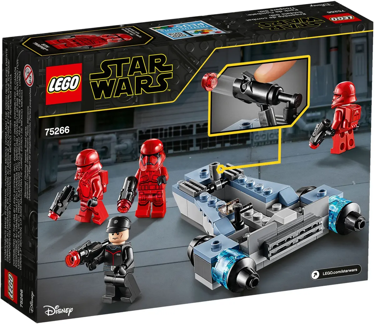 LEGO Star Wars 75266 Sith Troopers Battle Pack set, image 5