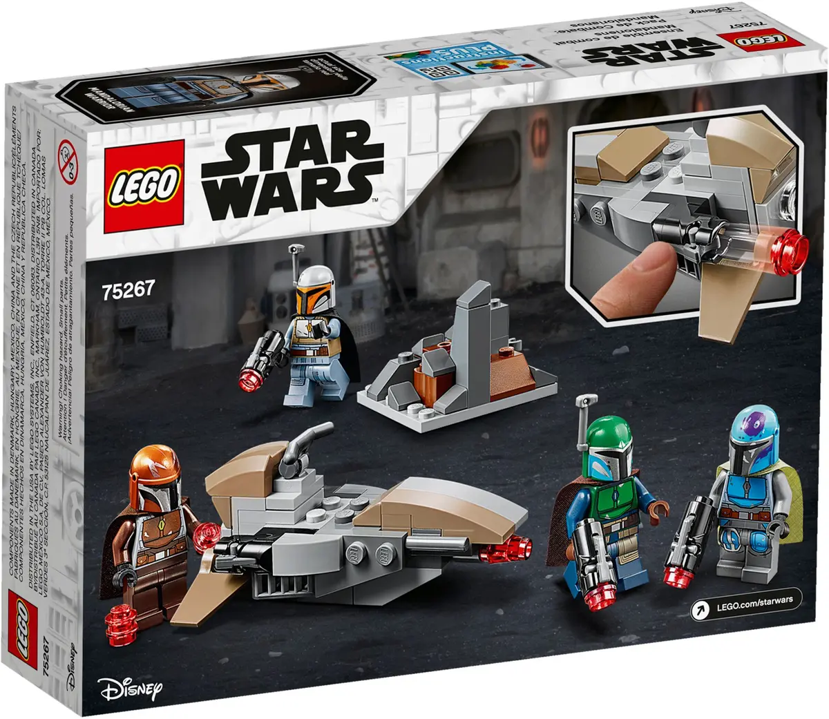LEGO Star Wars 75267 Mandalorian Battle Pack set, image 5
