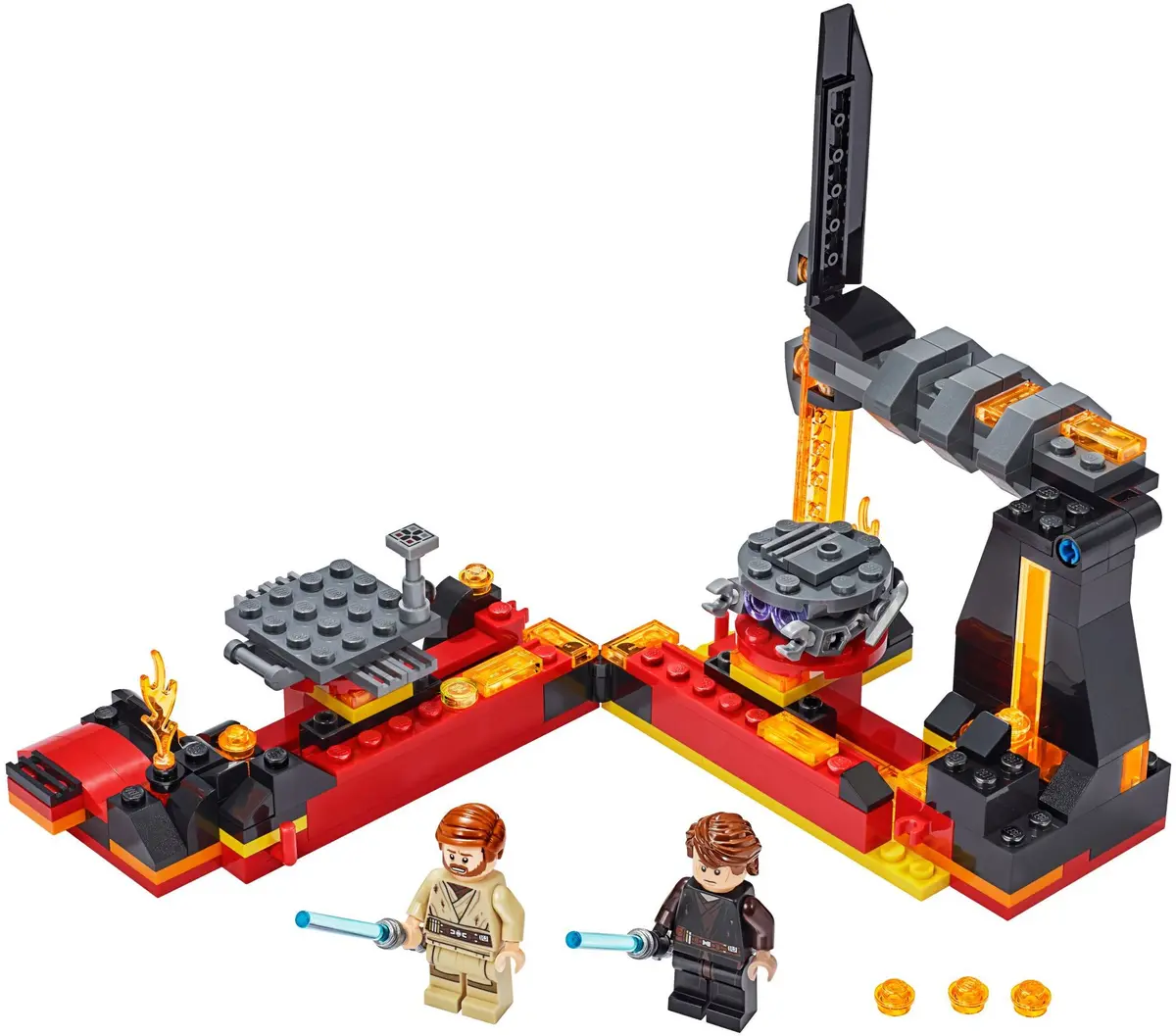 LEGO Star Wars 75269 Duel on Mustafar set