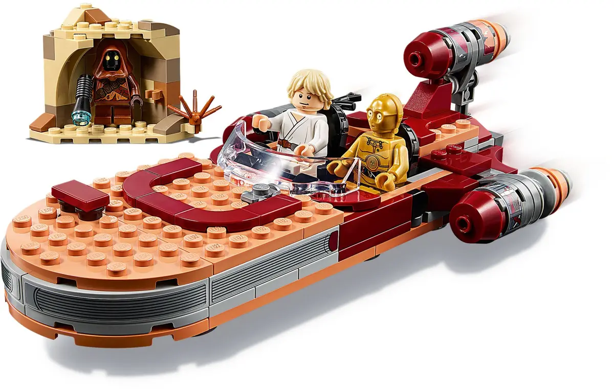 LEGO Star Wars 75271 Luke Skywalker's Landspeeder set, image 3