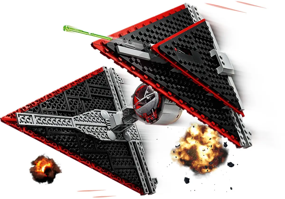 LEGO Star Wars 75272 Sith TIE Fighter set, image 3