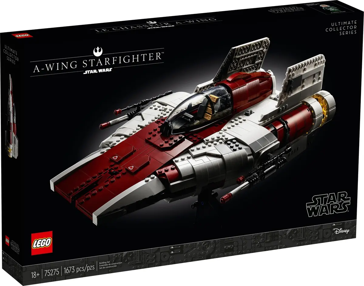LEGO Star Wars 75275 A-wing Starfighter set, image 5