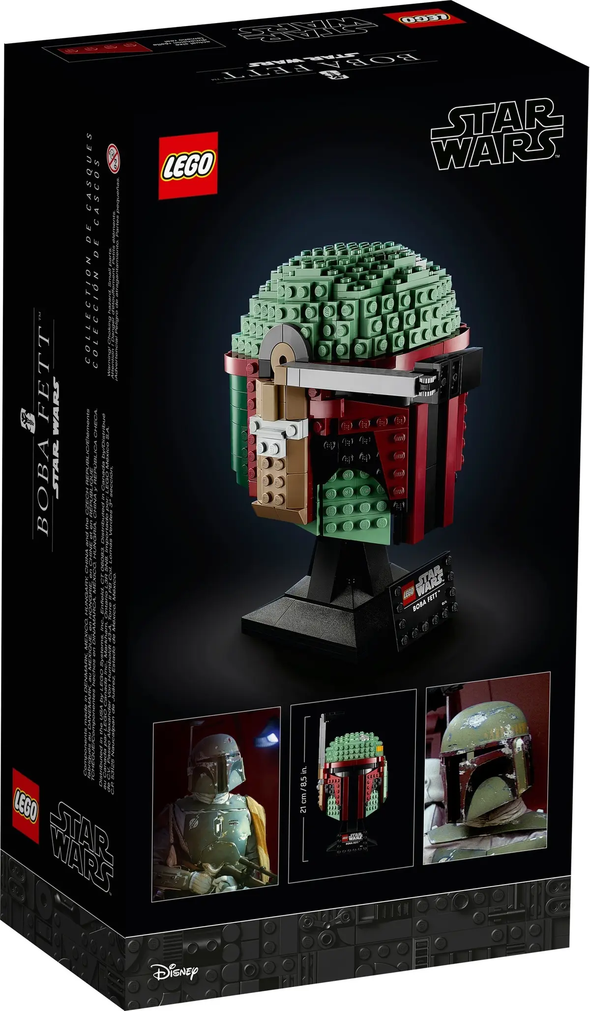 LEGO Star Wars 75277 Boba Fett Helmet set, image 7