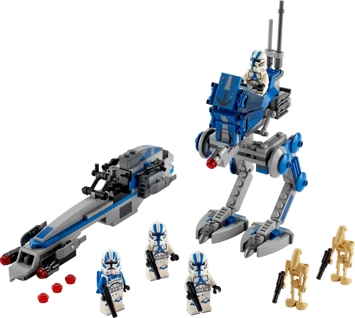 LEGO Star Wars 75280 501st Legion Clone Troopers set