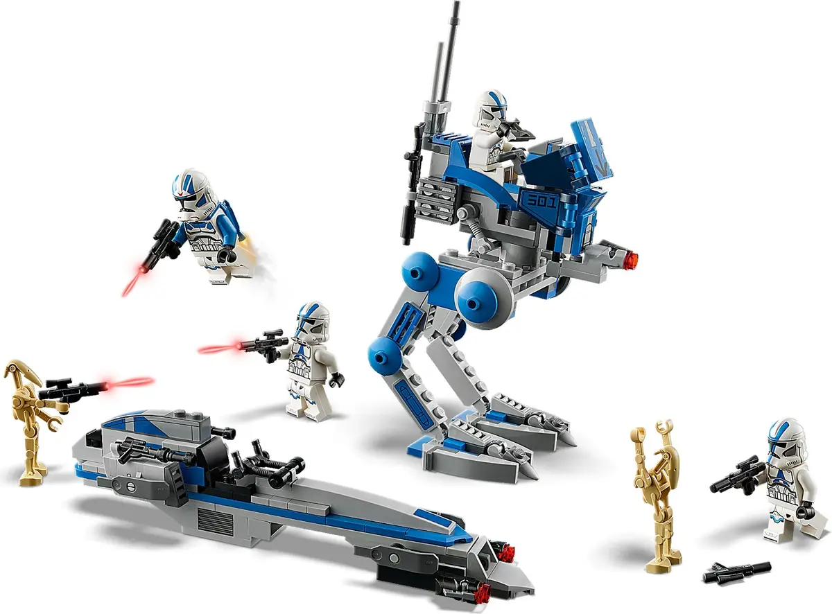 LEGO Star Wars 75280 501st Legion Clone Troopers set, image 6