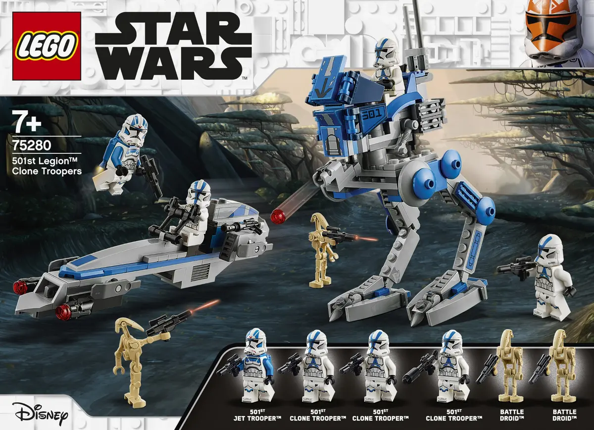 LEGO Star Wars 75280 501st Legion Clone Troopers set, image 18
