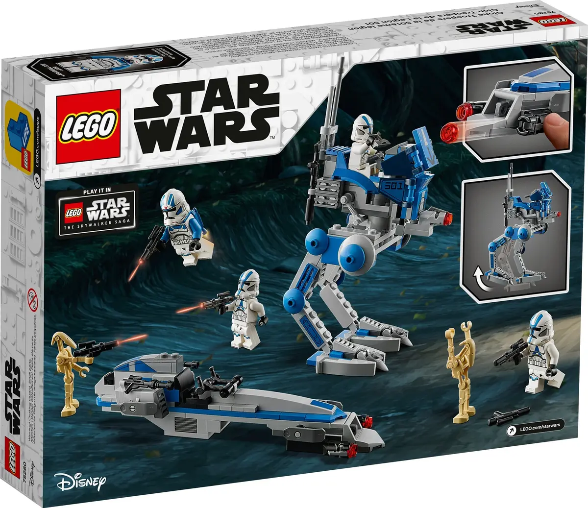 LEGO Star Wars 75280 501st Legion Clone Troopers set, image 9