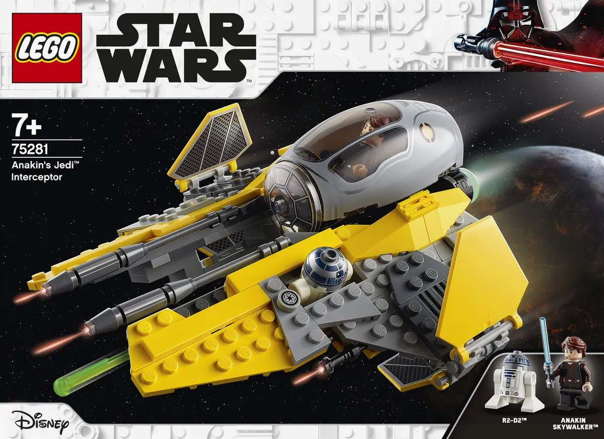 LEGO Star Wars 75281 Anakin's Jedi Interceptor set, image 6
