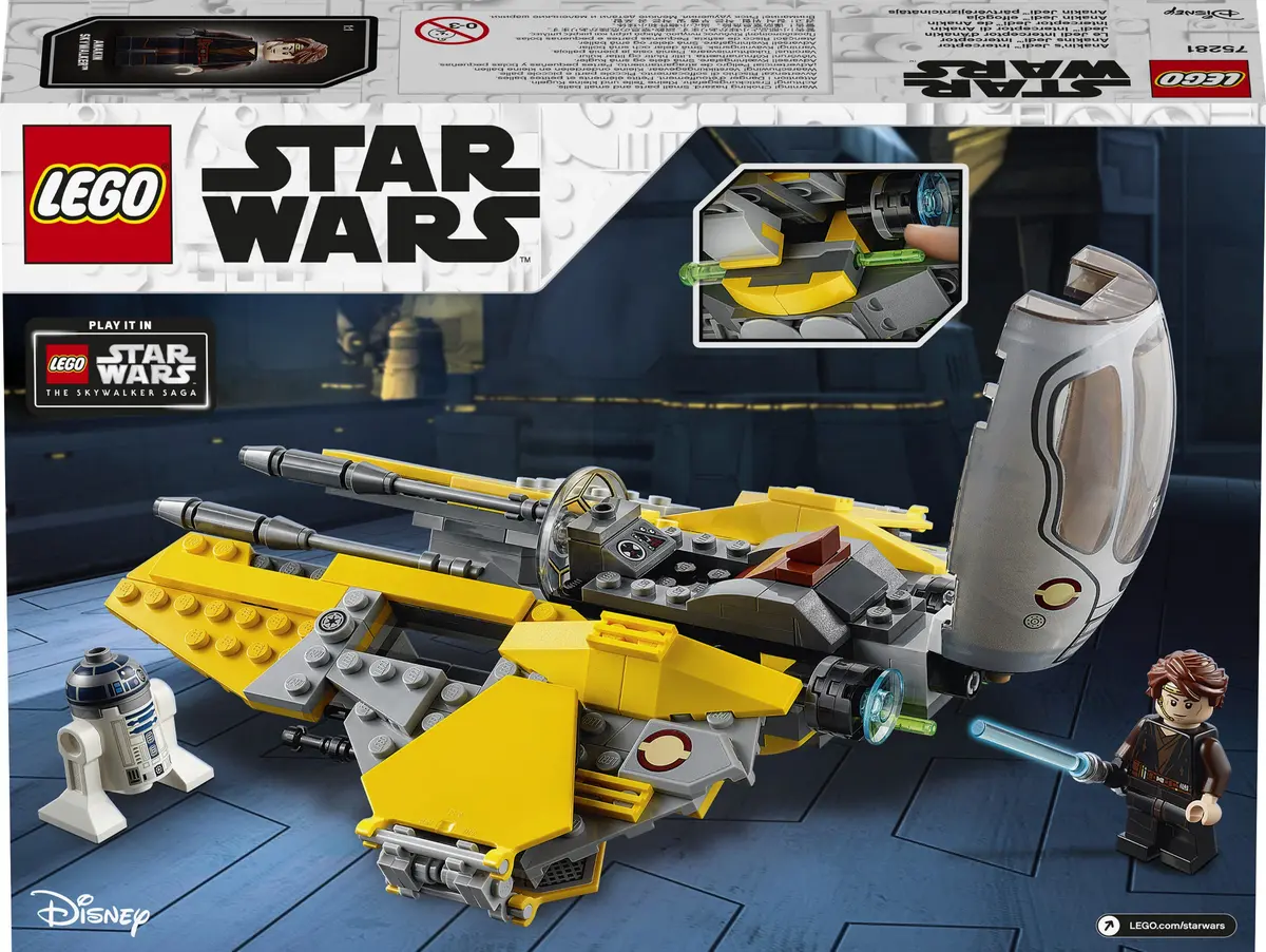 LEGO Star Wars 75281 Anakin's Jedi Interceptor set, image 7