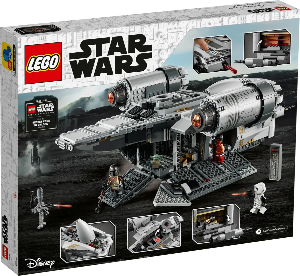 LEGO Star Wars 75292 The Razor Crest set, image 8
