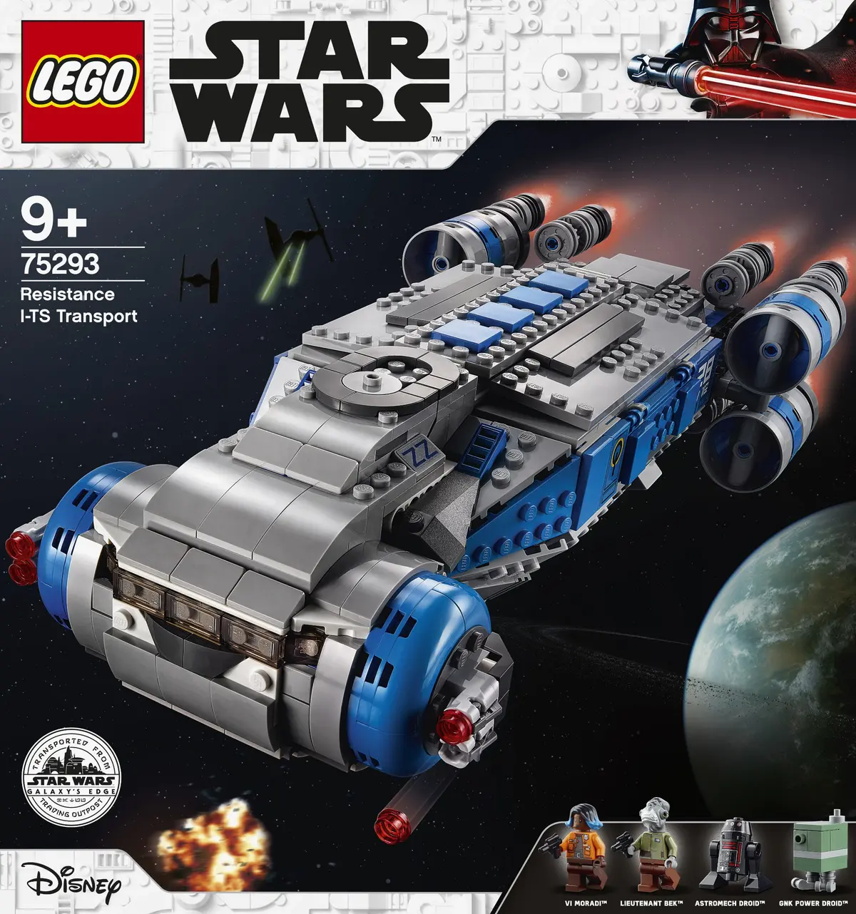 LEGO Star Wars 75293 Resistance I-TS Transport set, image 9