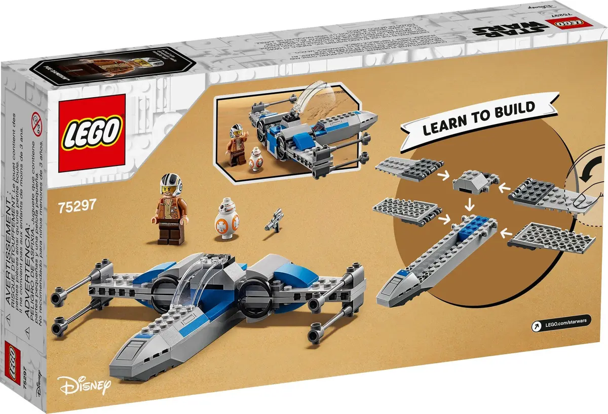 LEGO Star Wars 75297 Resistance X-wing Starfighter set, image 9