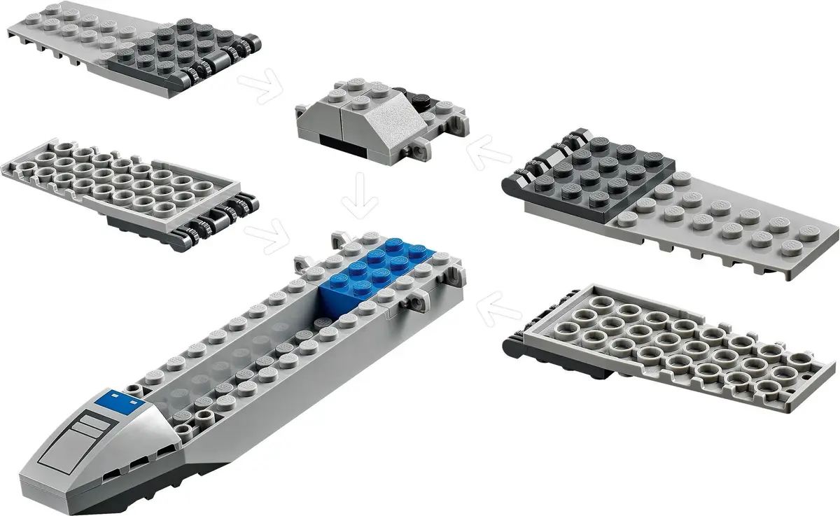 LEGO Star Wars 75297 Resistance X-wing Starfighter set, image 7