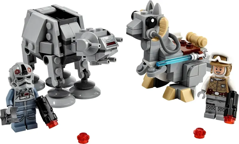 LEGO Star Wars 75298 AT-AT vs. Tauntaun Microfighters set