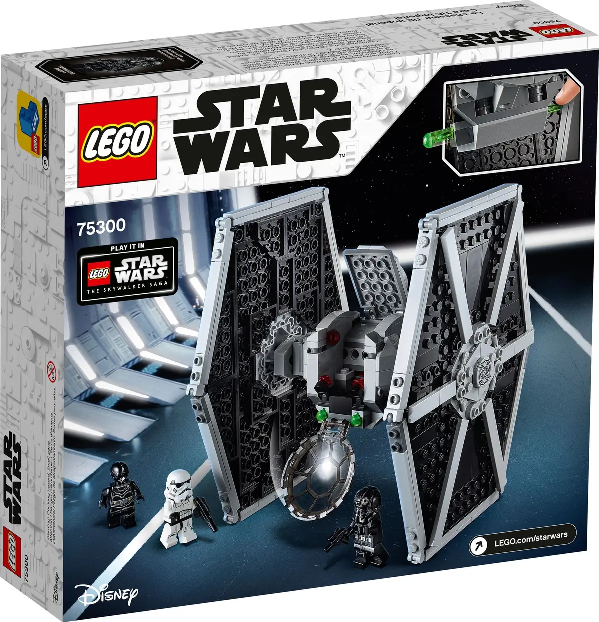 LEGO Star Wars 75300 Imperial TIE Fighter set, image 3