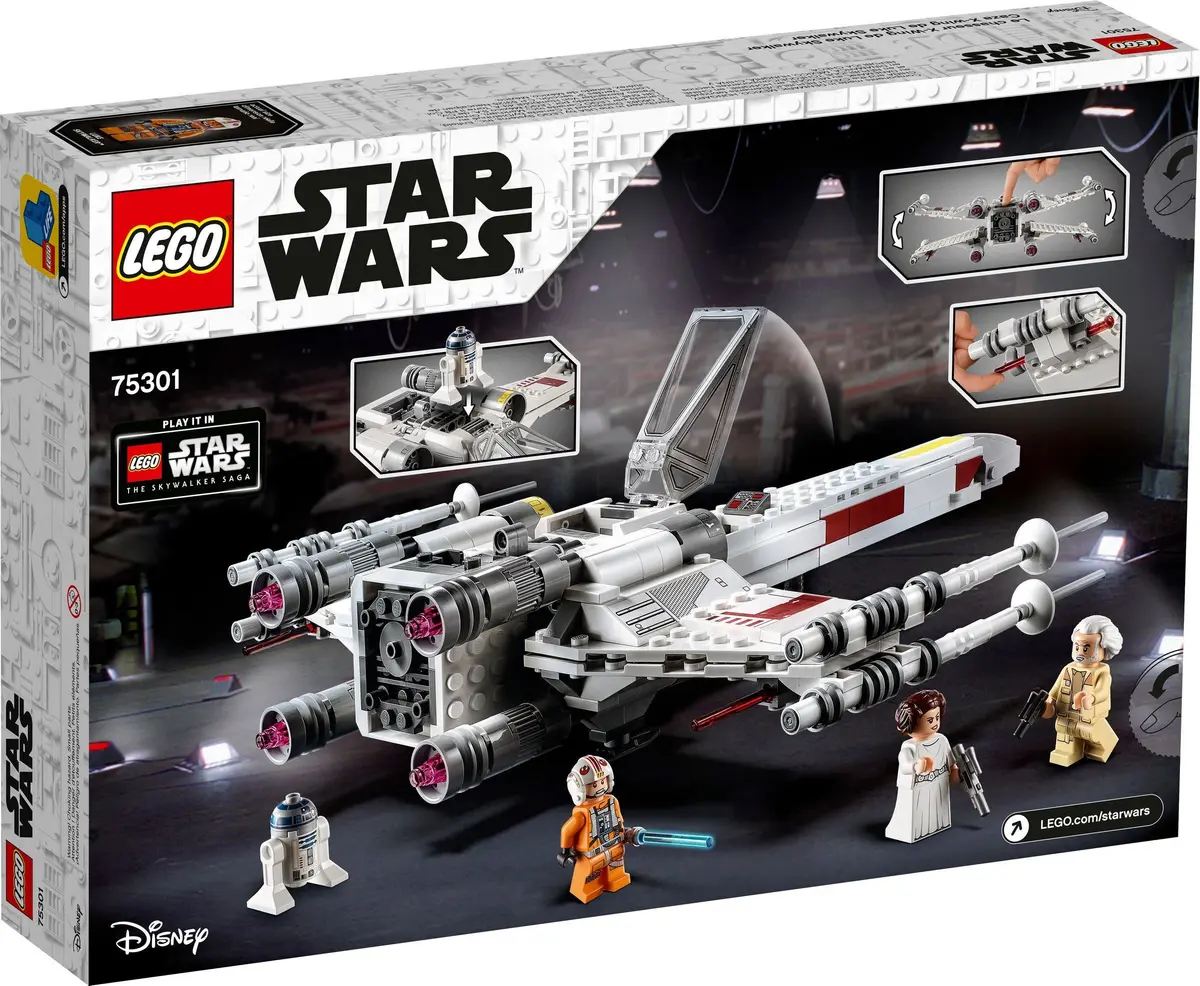 LEGO Star Wars 75301 Luke Skywalker's X-wing Fighter set, image 3