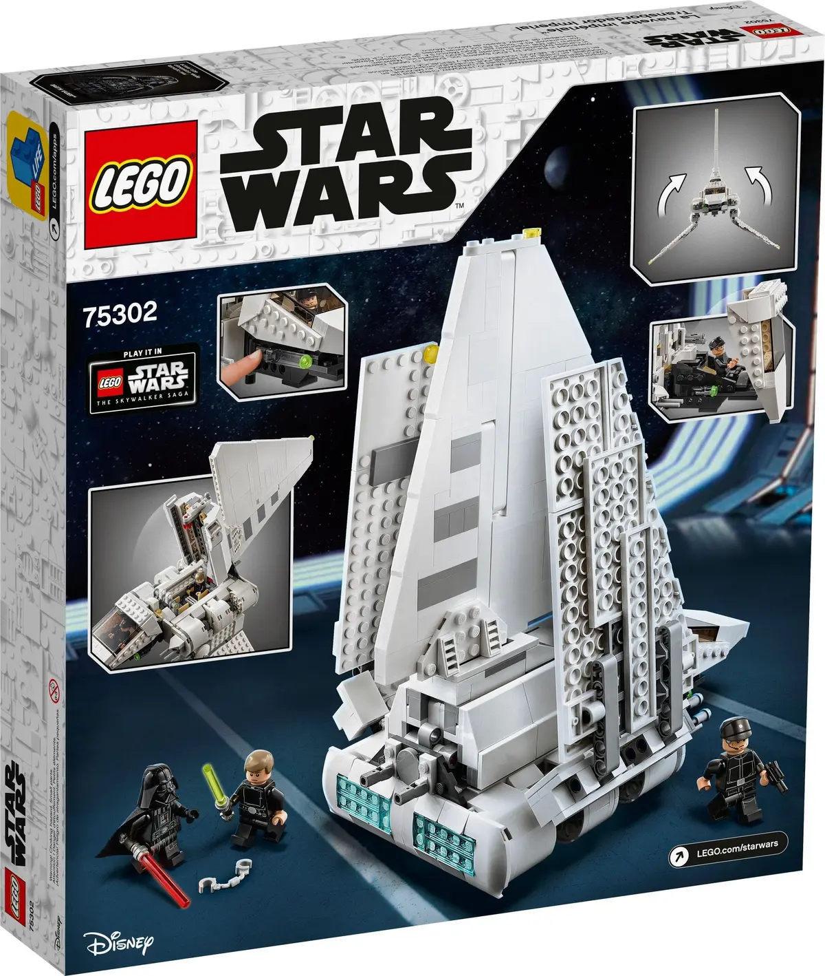 LEGO Star Wars 75302 Imperial Shuttle set, image 13