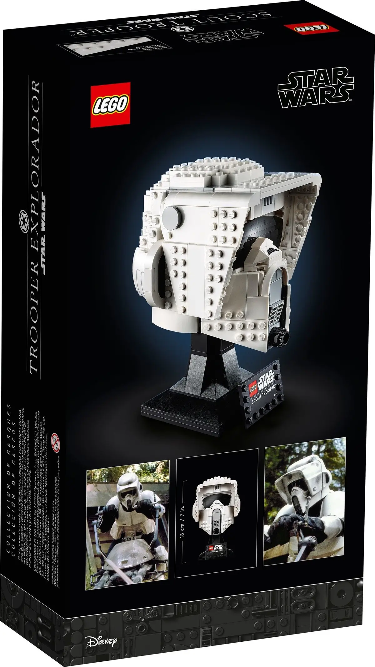 LEGO Star Wars 75305 Scout Trooper Helmet set, image 18