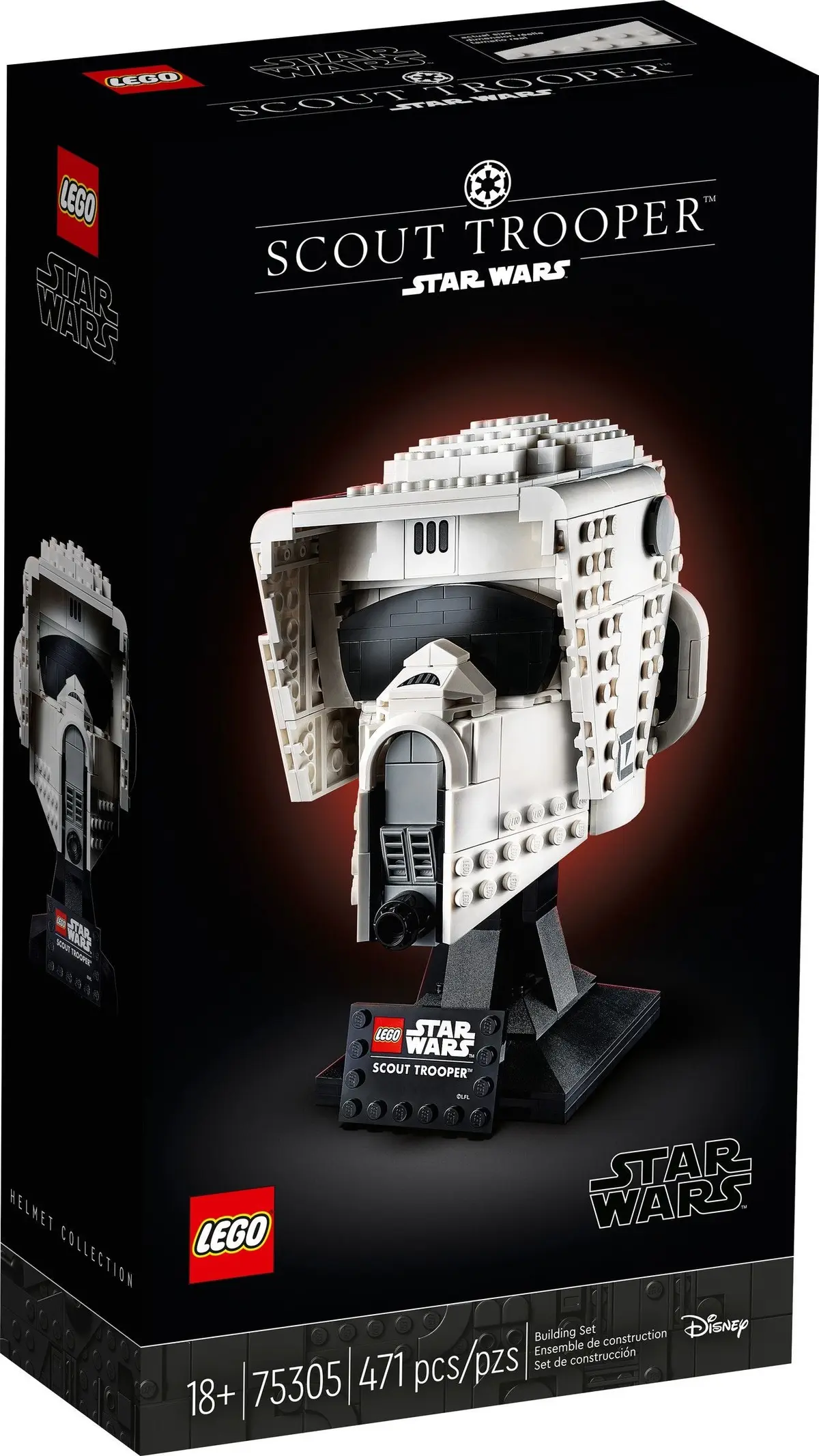 LEGO Star Wars 75305 Scout Trooper Helmet set, image 2