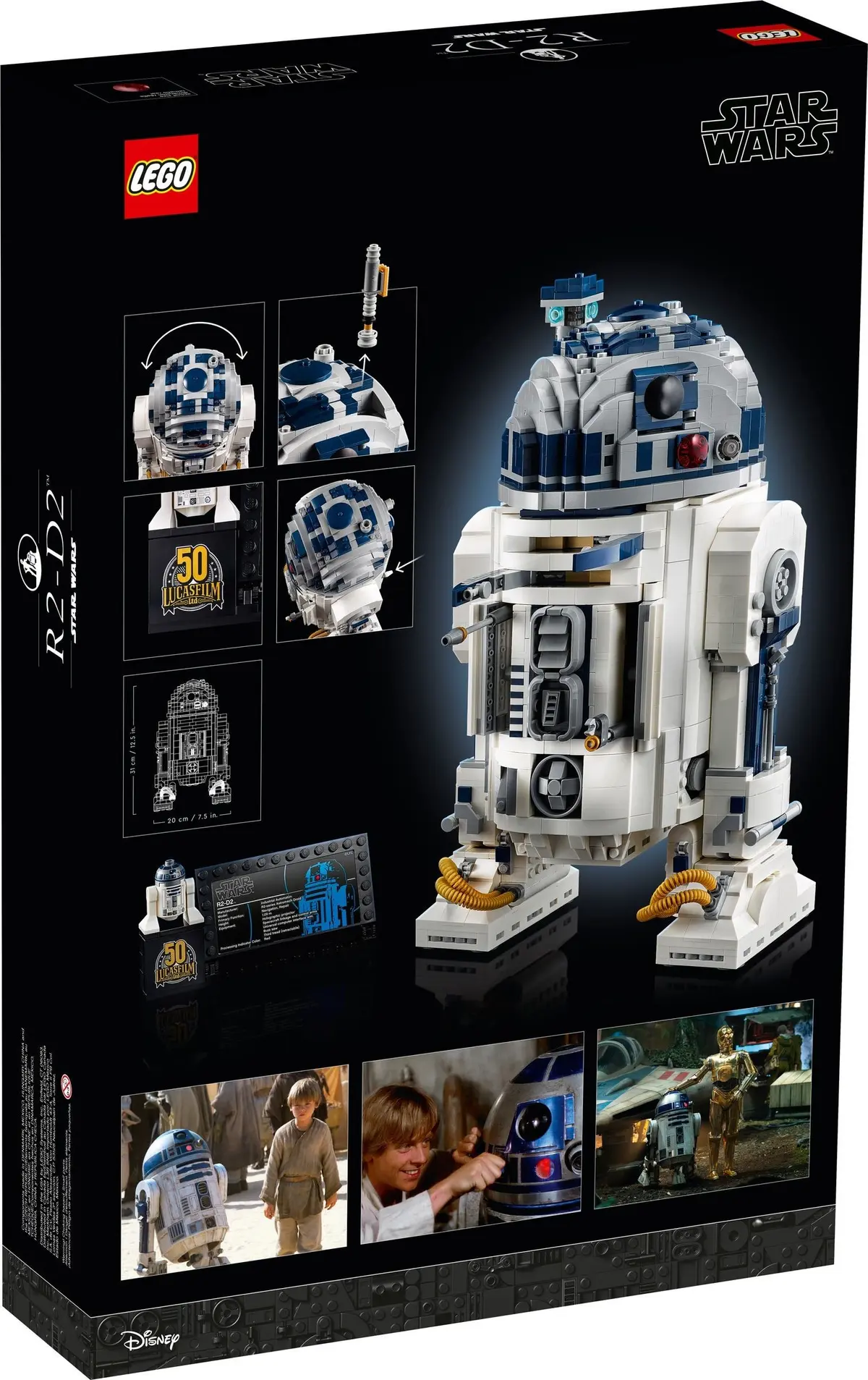 LEGO Star Wars 75308 R2-D2 set, image 3