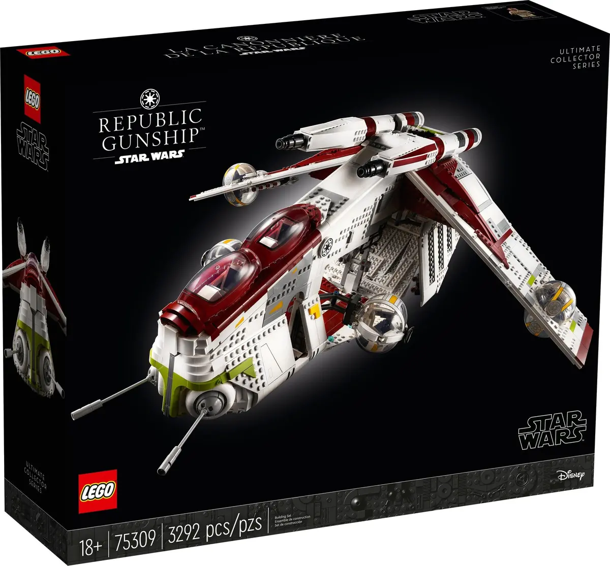 LEGO Star Wars 75309 Republic Gunship set, image 2