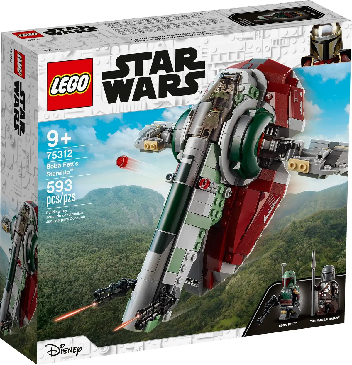 LEGO Star Wars 75312 Boba Fett's Starship set, image 2