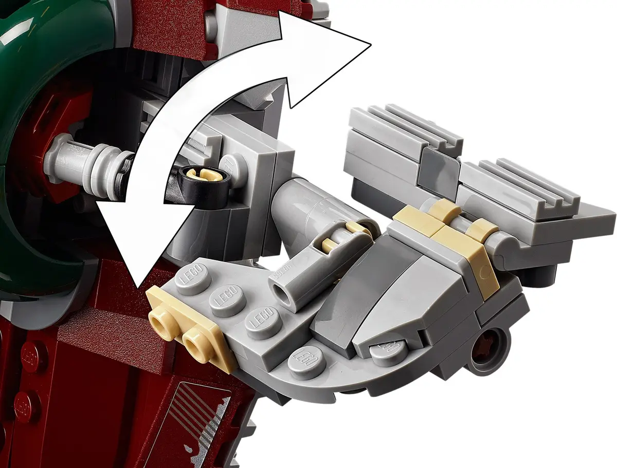 LEGO Star Wars 75312 Boba Fett's Starship set, image 14