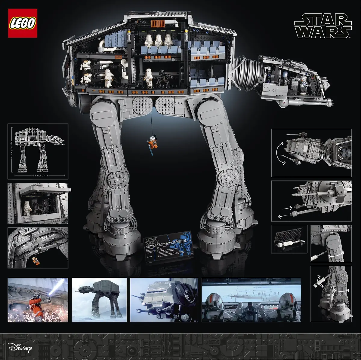 LEGO Star Wars 75313 AT-AT set, image 12
