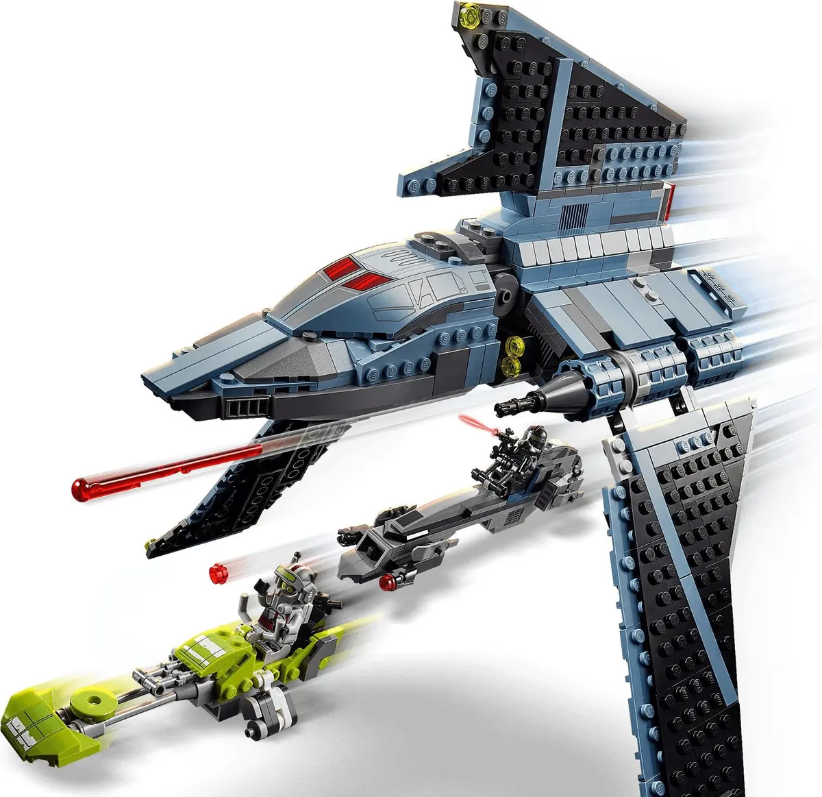 LEGO Star Wars 75314 The Bad Batch Attack Shuttle set, image 7