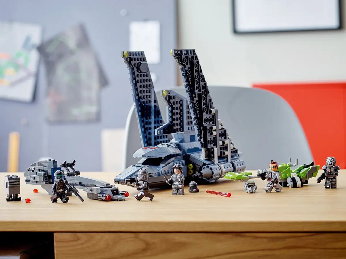 LEGO Star Wars 75314 The Bad Batch Attack Shuttle set, image 6