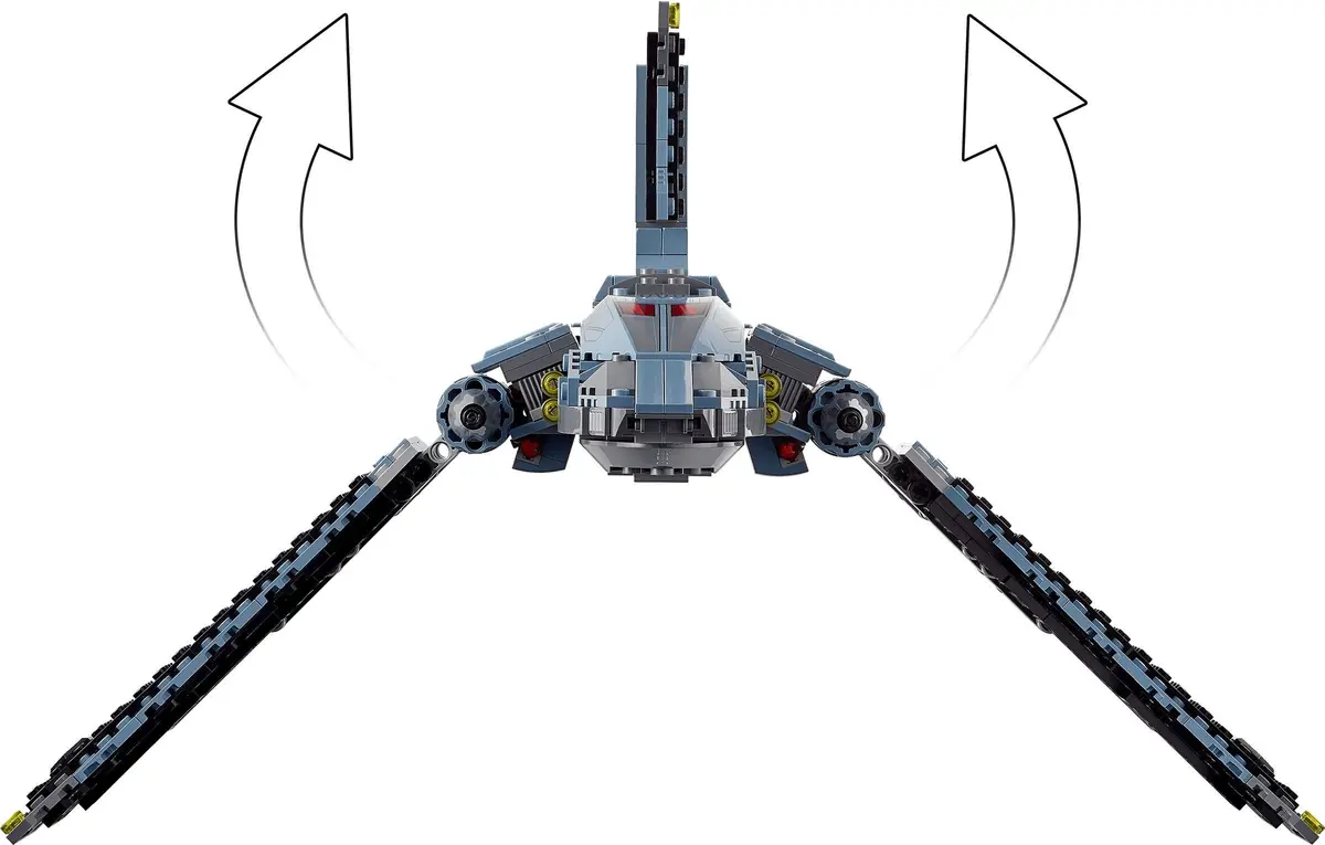 LEGO Star Wars 75314 The Bad Batch Attack Shuttle set, image 12