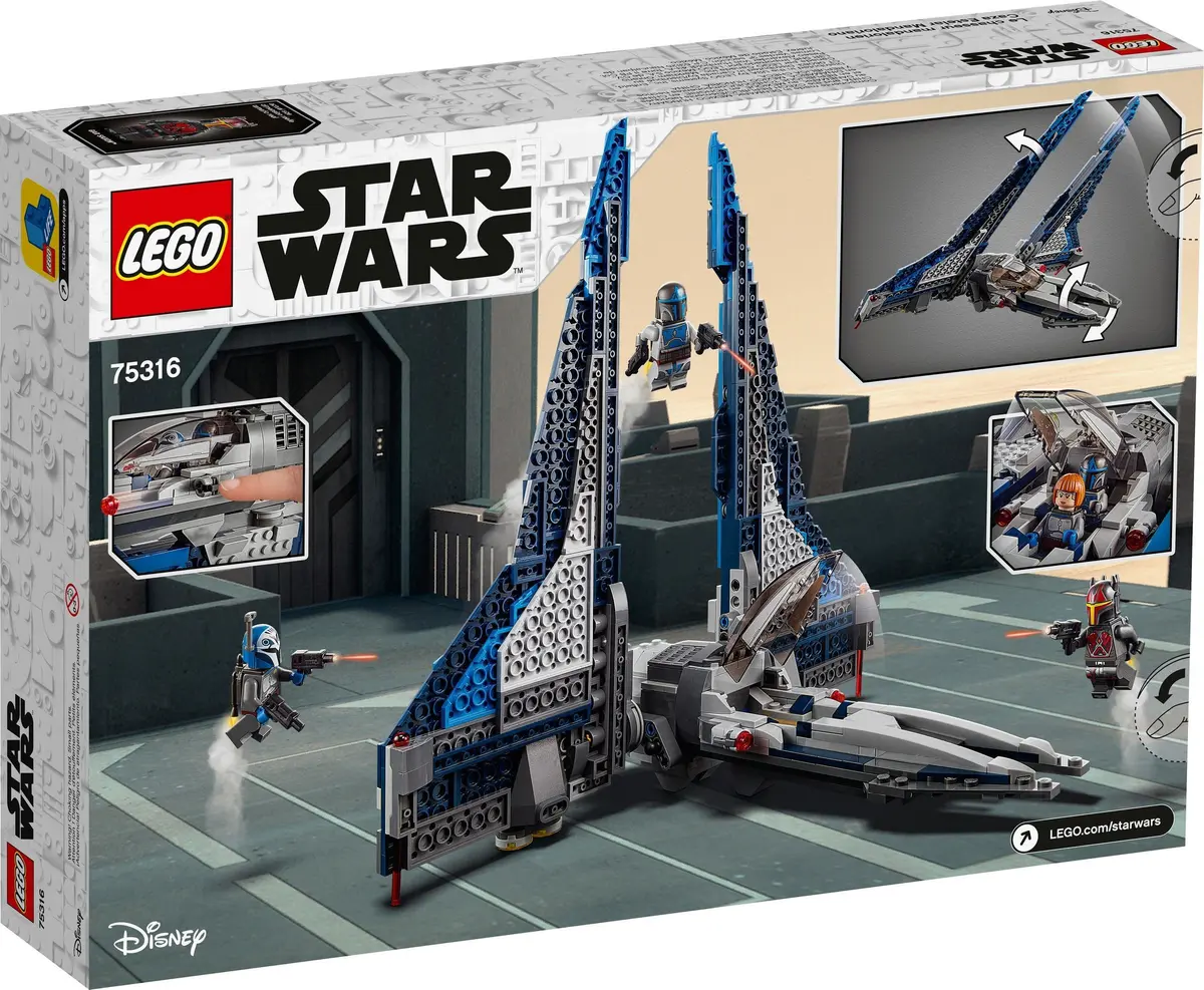 LEGO Star Wars 75316 Mandalorian Starfighter set, image 12