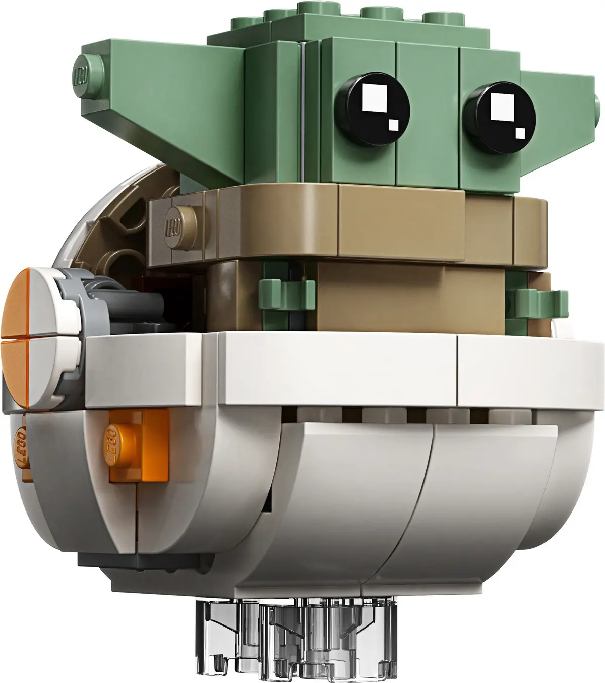 LEGO BrickHeadz 75317 The Mandalorian & The Child set, image 9