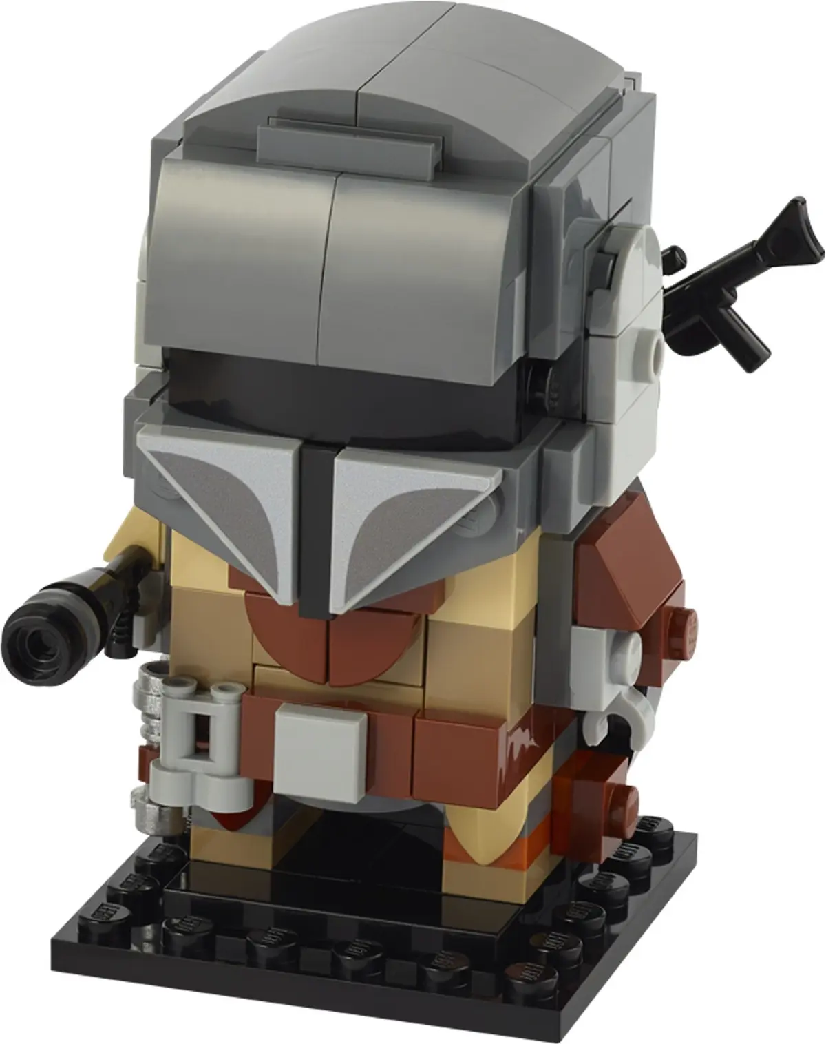 LEGO BrickHeadz 75317 The Mandalorian & The Child set, image 4