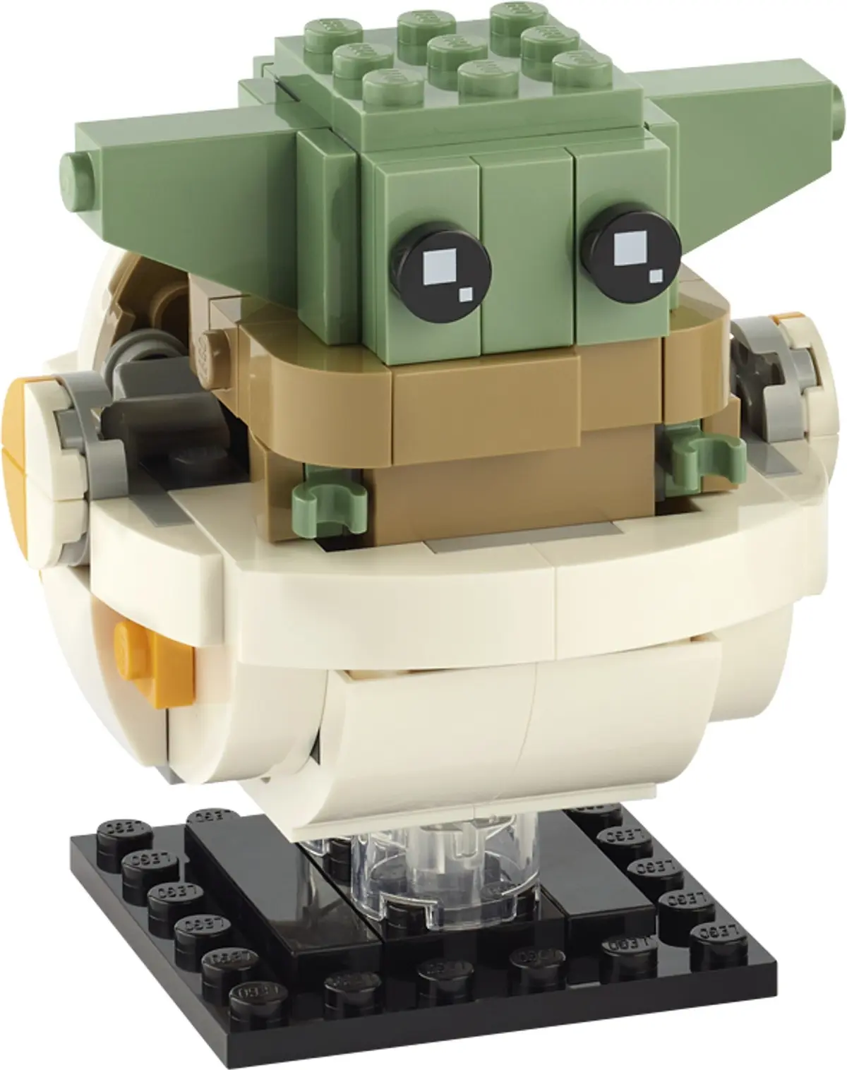 LEGO BrickHeadz 75317 The Mandalorian & The Child set, image 2