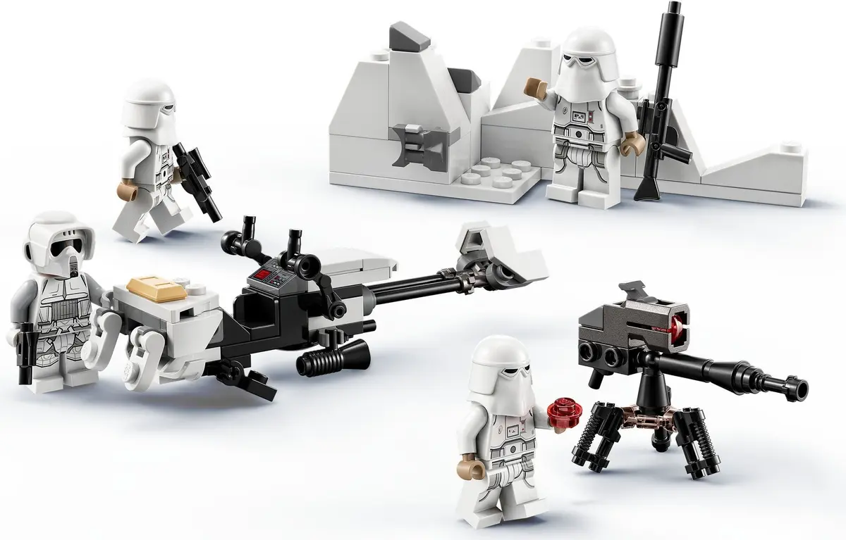 LEGO Star Wars 75320 Snowtrooper Battle Pack set, image 9