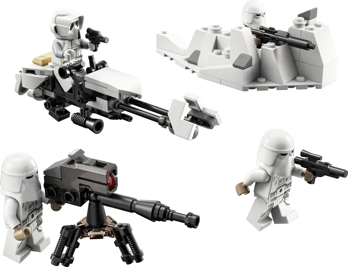 LEGO Star Wars 75320 Snowtrooper Battle Pack set