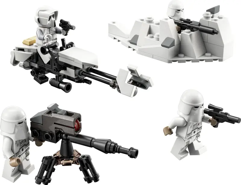 LEGO Star Wars 75320 Snowtrooper Battle Pack set