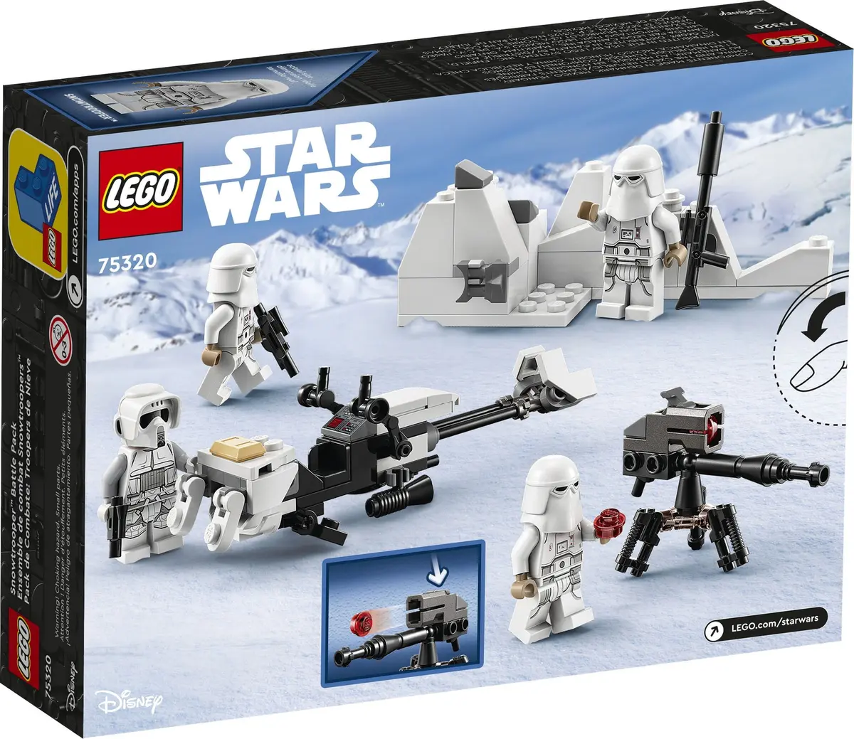 LEGO Star Wars 75320 Snowtrooper Battle Pack set, image 3