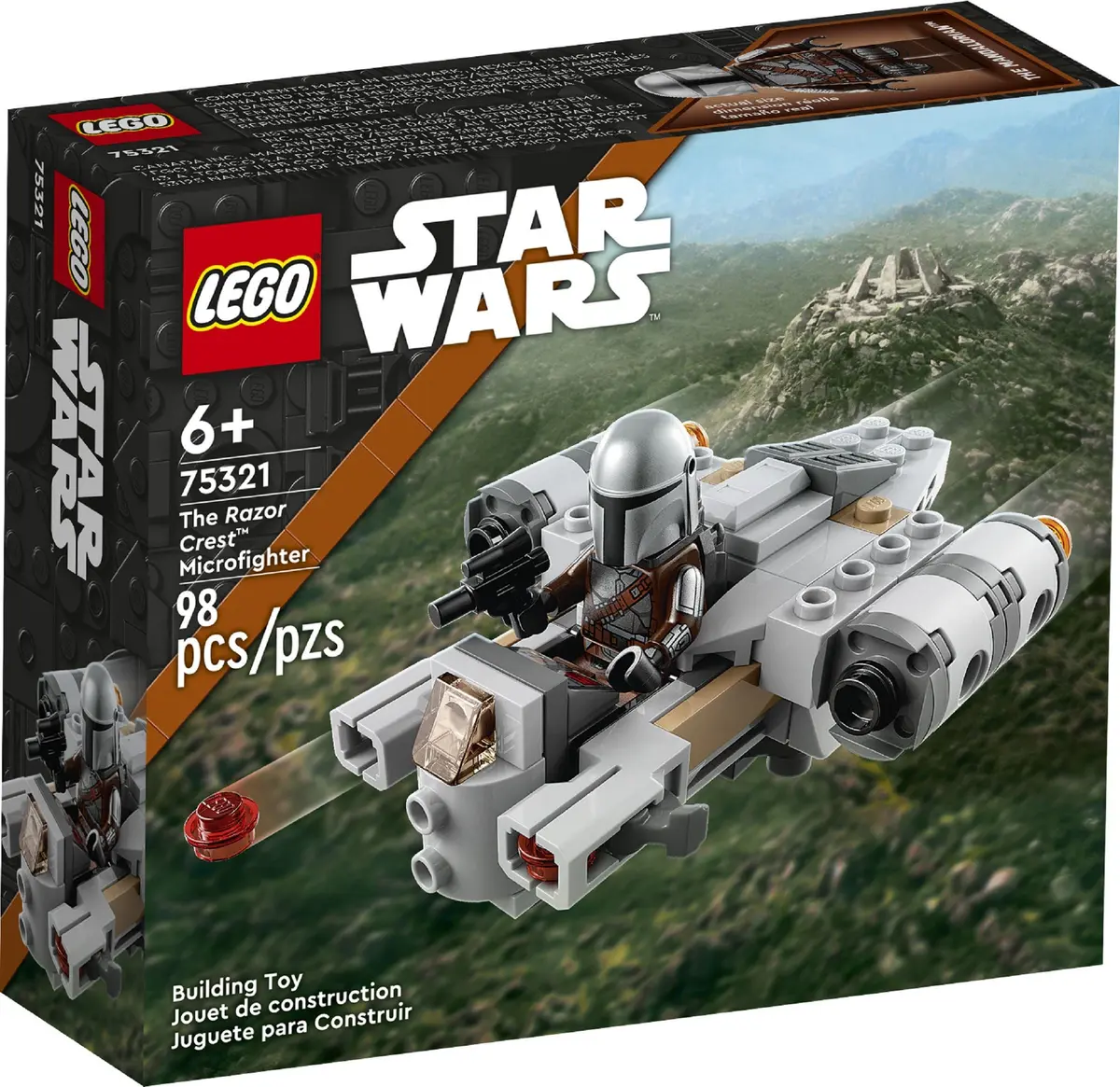LEGO Star Wars 75321 The Razor Crest Microfighter set, image 2