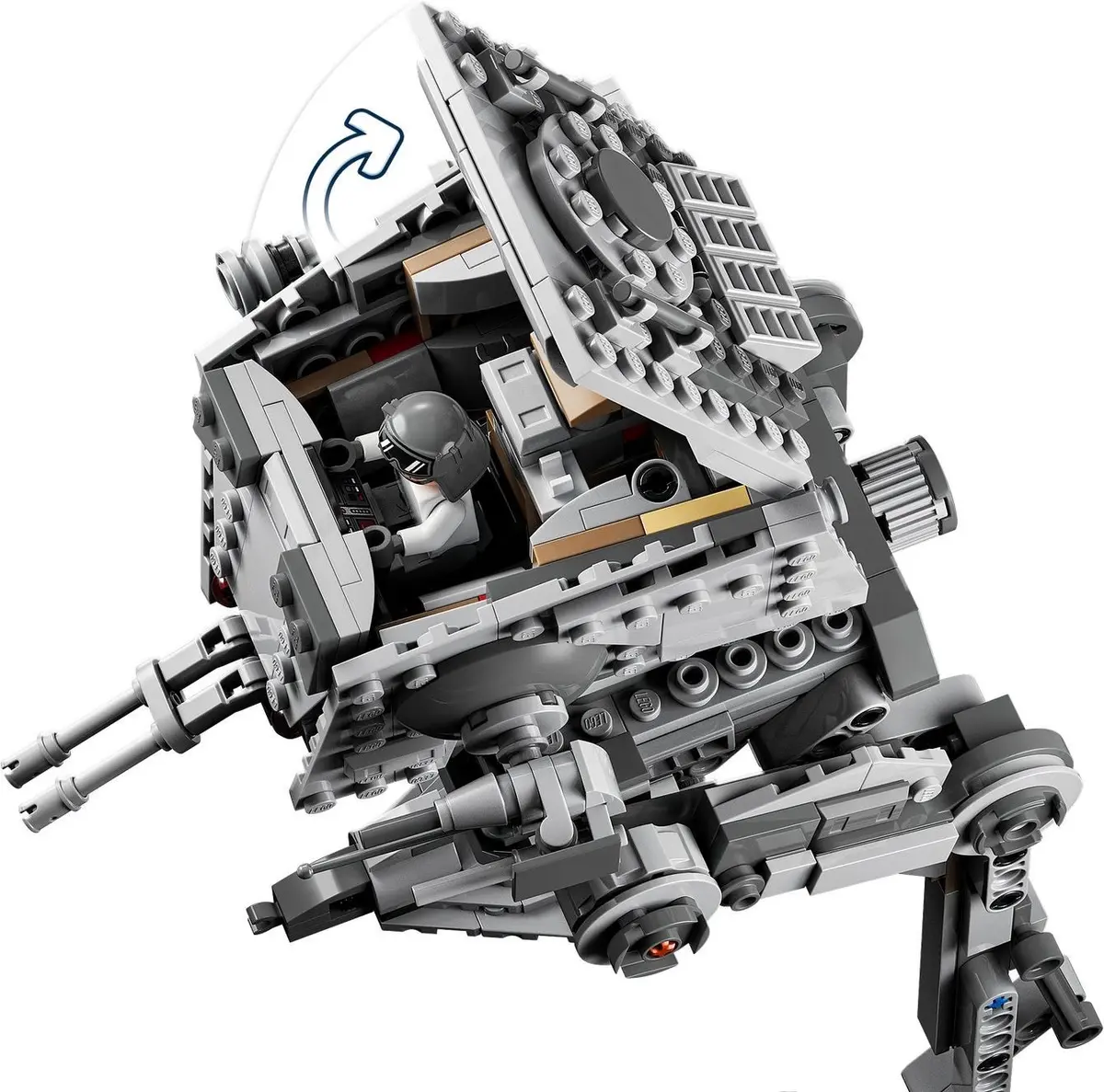 LEGO Star Wars 75322 Hoth AT-ST set, image 10