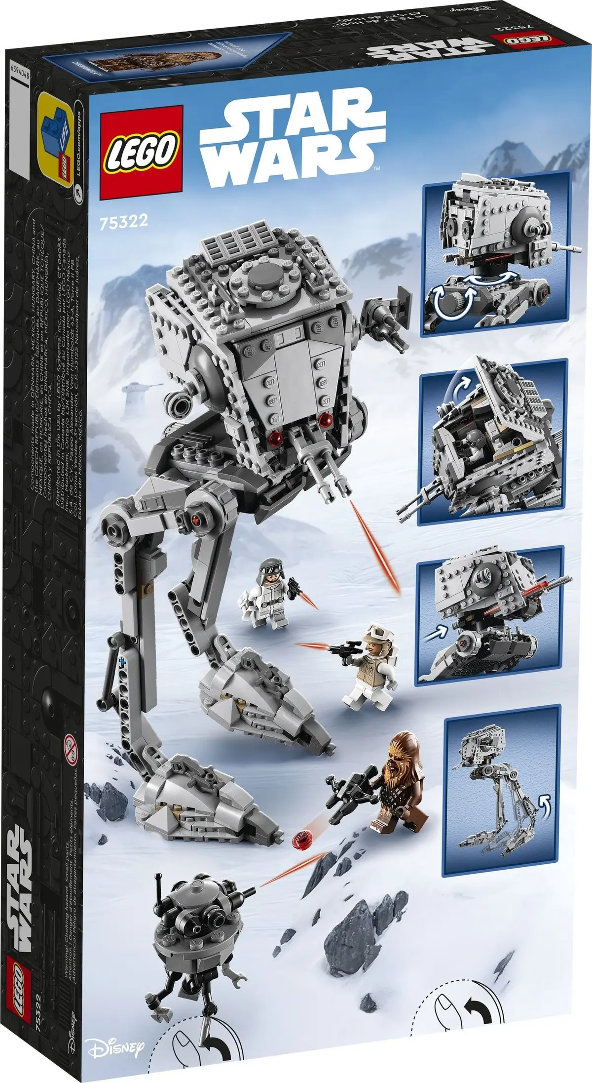 LEGO Star Wars 75322 Hoth AT-ST set, image 3