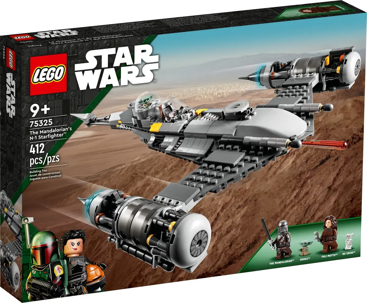 LEGO Star Wars 75325 The Mandalorian's N-1 Starfighter set, image 3