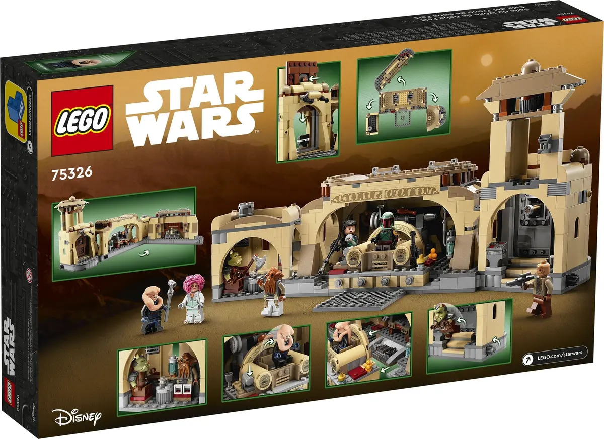 LEGO Star Wars 75326 Boba Fett's Throne Room set, image 12