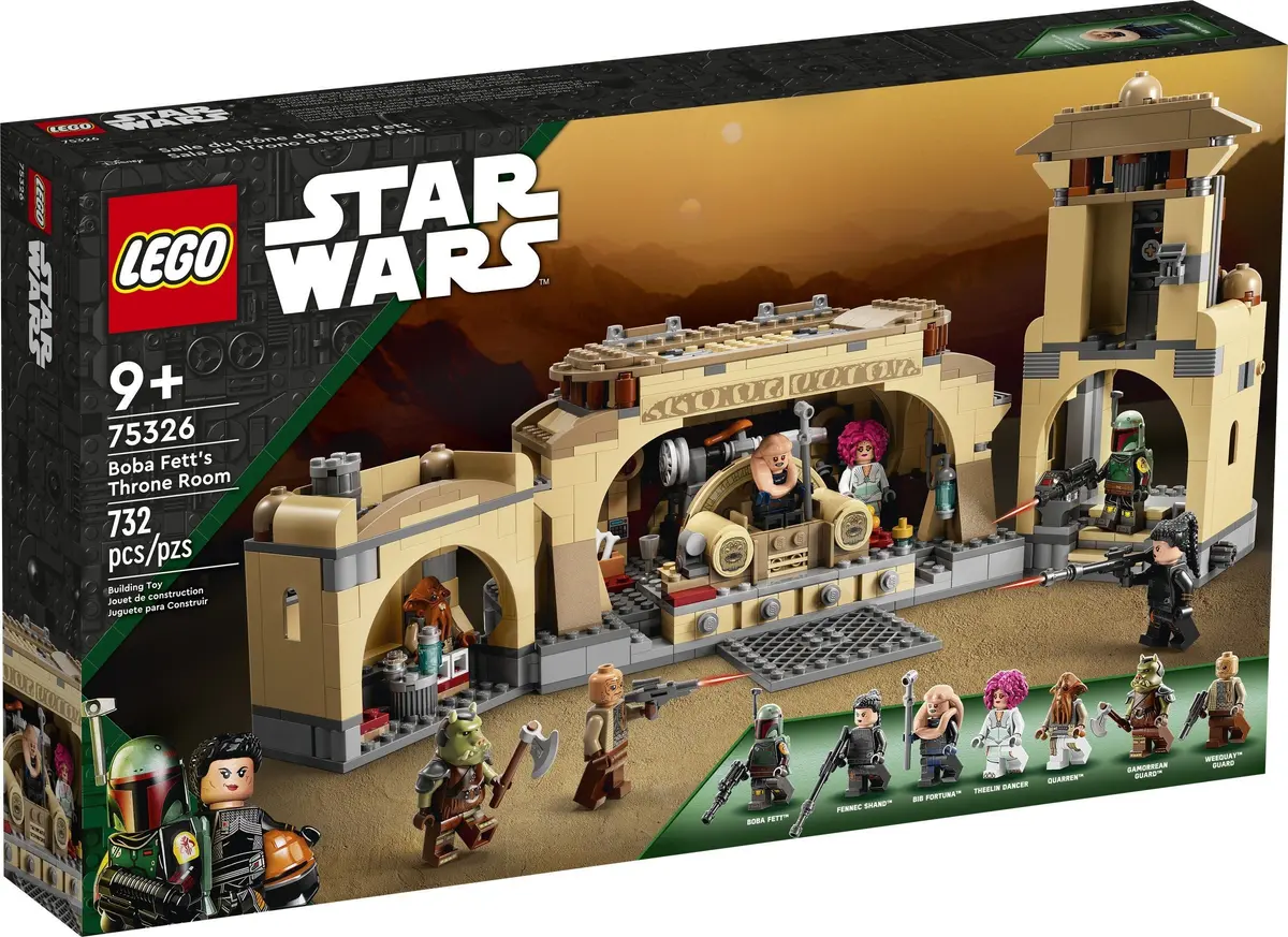 LEGO Star Wars 75326 Boba Fett's Throne Room set, image 2