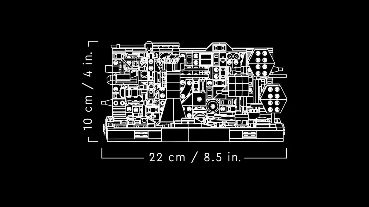 LEGO Star Wars 75329 Death Star Trench Run Diorama set, image 6